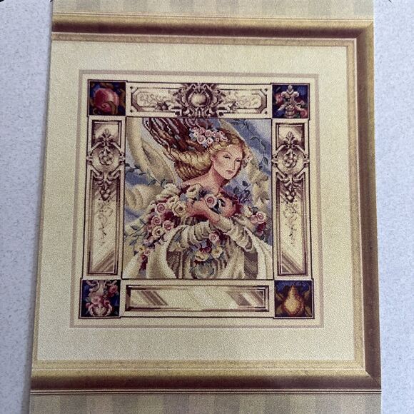 OOP Mirabilia ELIZABETH AND THE LAVENDER SKY Nora Corbett Cross Stitch Pattern - Picture 2 of 4